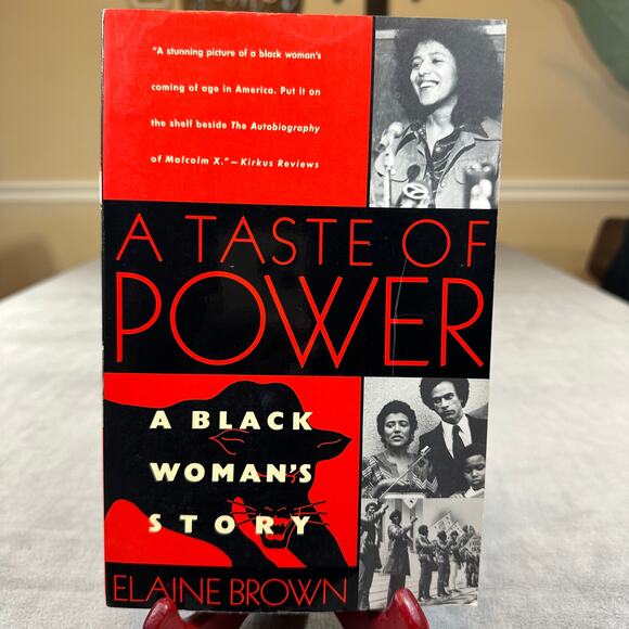 A Taste of Power: A Black Woman's Story Paperback December 1993 by Elaine Brown - Picture 1 of 9